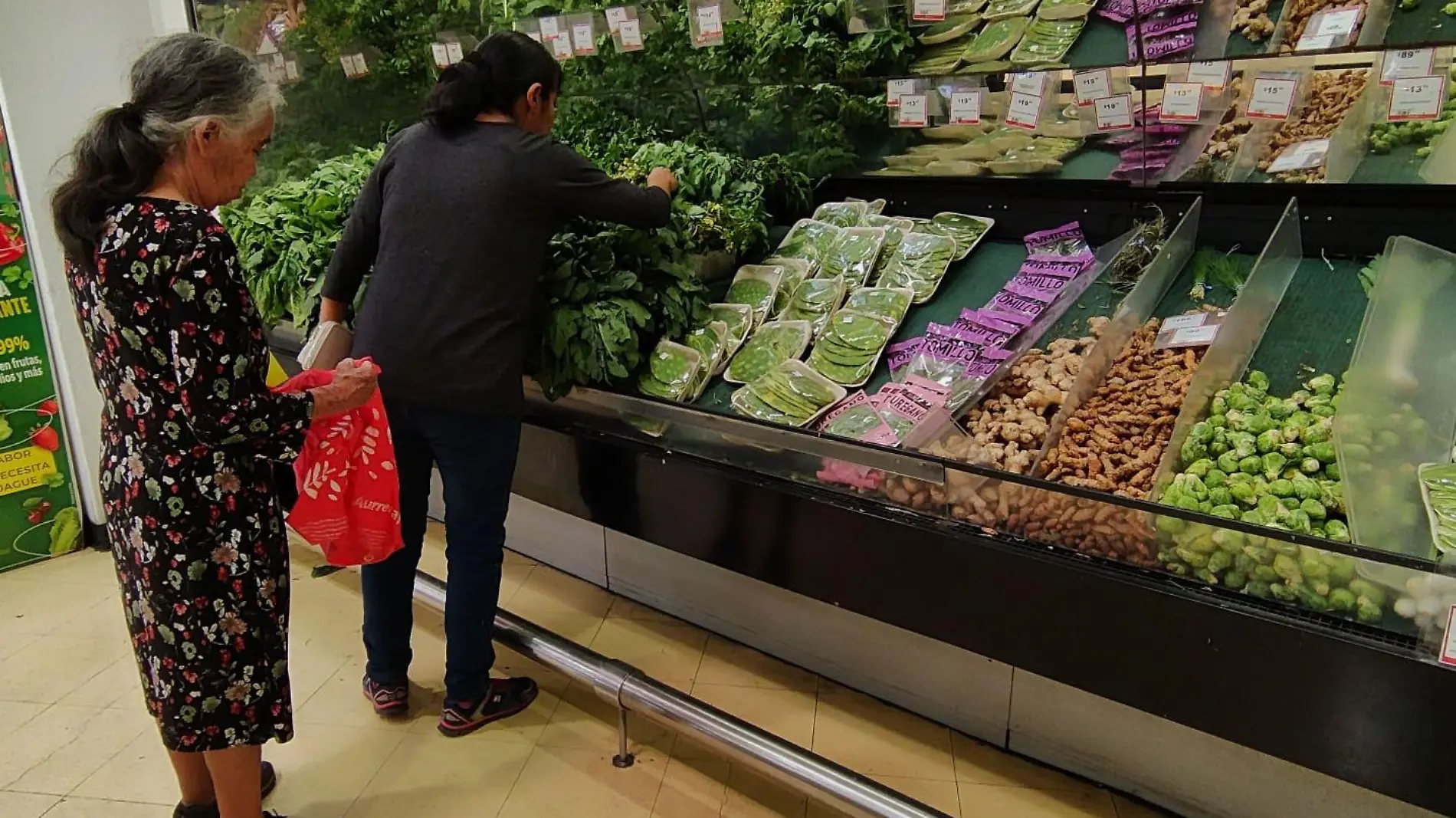 Verdura en super mercado 1